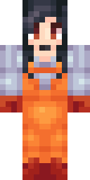 Orange Overalls Boy Minecraft skin