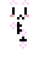 White Bunny Onesie Minecraft skin