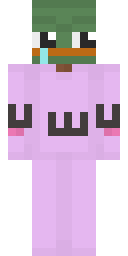 Pink Zombie Hoodie Minecraft skin