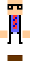 Lab Coat Scientist Minecraft skin