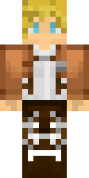 Blonde Fanged Kid Minecraft skin
