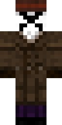 Crimson Skull Cloak Minecraft skin