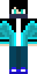 Frost Hoodie Boy Minecraft skin
