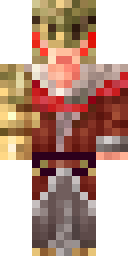 Blonde Titan Warrior Minecraft skin