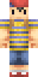 Striped Cap Kid Minecraft skin