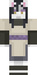 Bunny Hood Girl Minecraft skin