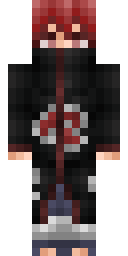 Crimson Hair Rebel Minecraft skin