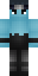 Frost Blue Hoodie Minecraft skin