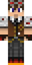 Tan Vest Adventurer Minecraft skin