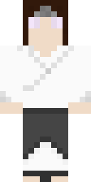 White Karate Gi Minecraft skin