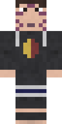 Pink Hair Emo Boy Minecraft skin