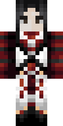 Pale Gothic Vampire Minecraft skin