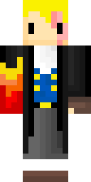 Blonde Suit Gentleman Minecraft skin