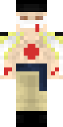 Bloodied Circus Clown Minecraft skin