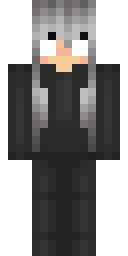 Silver Shadow Minecraft skin