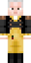 Golden Apron Chef Minecraft skin