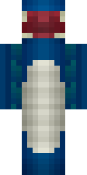 Crimson Cap Diver Minecraft skin