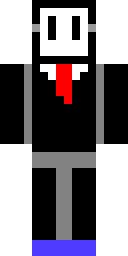 Blank Face Gentleman Minecraft skin