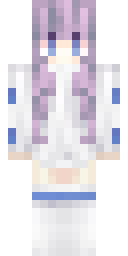 Lavender Angel Maiden Minecraft skin