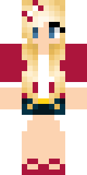 Pink Ribbon Idol Minecraft skin