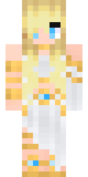Golden Angel Gown Minecraft skin