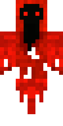 Crimson Shadow Wraith Minecraft skin