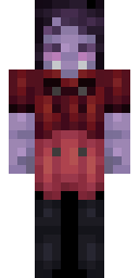 Ruby Demon Warrior Minecraft skin
