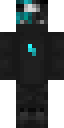 Teal Diamond Cloak Minecraft skin