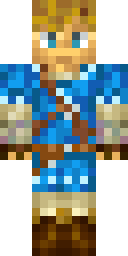 Blue Champion Hero Minecraft skin