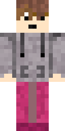 Casual Pink Trousers Minecraft skin