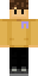 Mustard Sweater Boy Minecraft skin