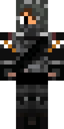 Silver Steel Warrior Minecraft skin