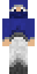 Blue Beard Wizard Minecraft skin