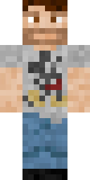 Denim Casual Boy Minecraft skin