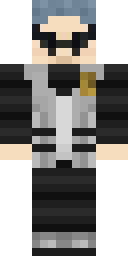 Silver Suit Gentleman Minecraft skin