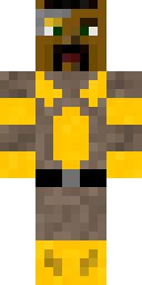 Golden Werewolf Warrior Minecraft skin