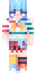 Sakura Anime Girl Minecraft skin