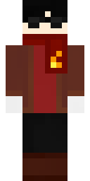 Crimson Hoodie Boy Minecraft skin