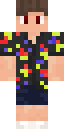 Confetti Party Shirt Minecraft skin