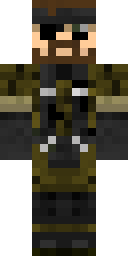 Golden Post-Apocalyptic Scout Minecraft skin