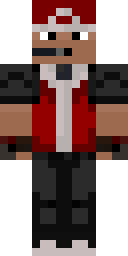 Red Cap Racer Boy Minecraft skin