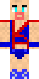 Patriot Wrestler Champ Minecraft skin