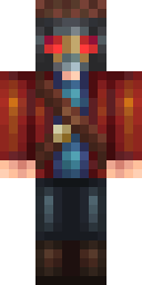 Crimson Suit Rogue Minecraft skin