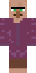 Ragged Cursed Villager Minecraft skin