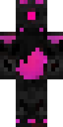 Pink Ember Shadow Minecraft skin