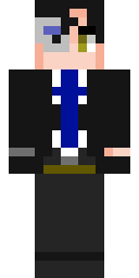 Blue Tie Businessman Minecraft skin