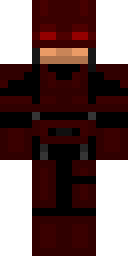 Crimson Armored Warlord Minecraft skin
