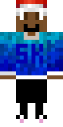 Frost Jersey Santa Minecraft skin