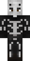 Gray Skeleton Mech Minecraft skin