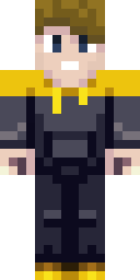 Golden Hero Boy Minecraft skin